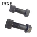 Black Hex Truck Wheel Bolt 12.9 Grade Excavator Track Bolts Carbon Steel