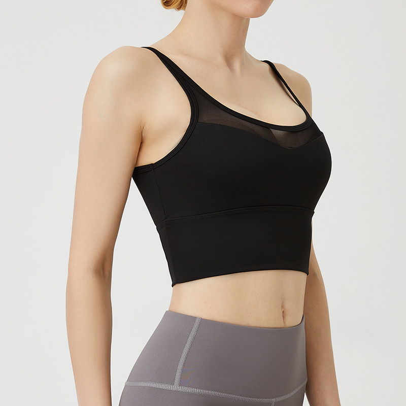 4 Way Full Cover Stretch Adjustable Shockproof Soft Push Up Sports Bra