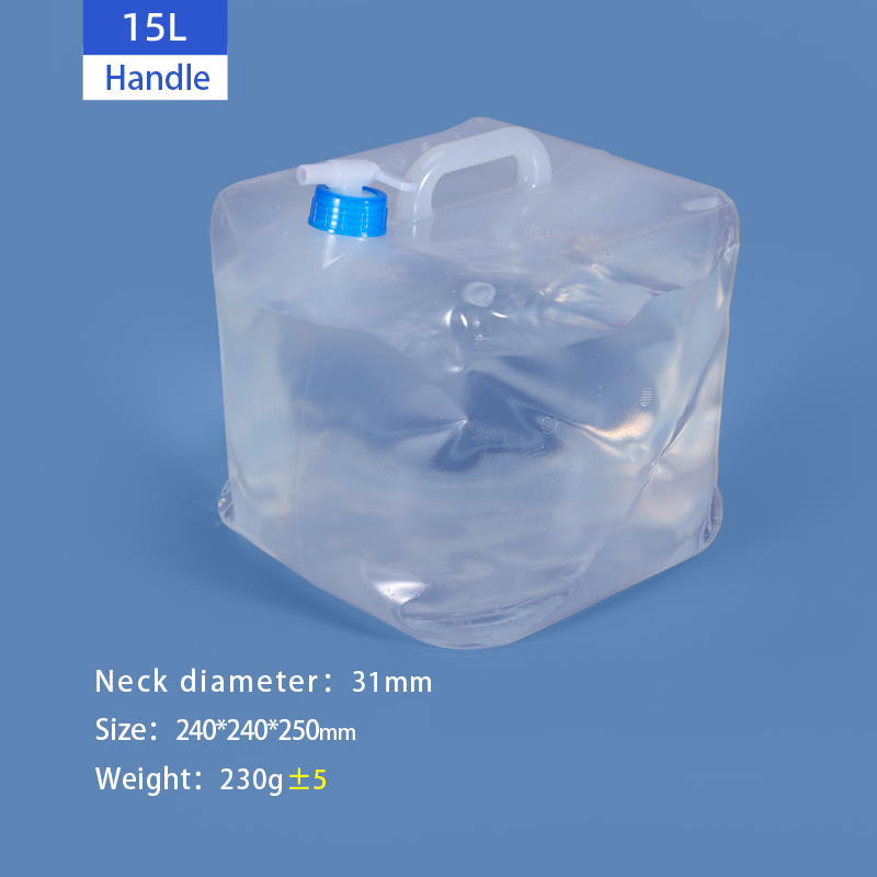 Hand Length Handle 5L 10L 15L 20L LDPE Foldable Collapsible Jerry Can for Water Storage Container