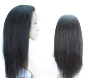 China 12 Inch Real Natural Straight Human Hair Wig Kinky Straight Tangle Free wholesale