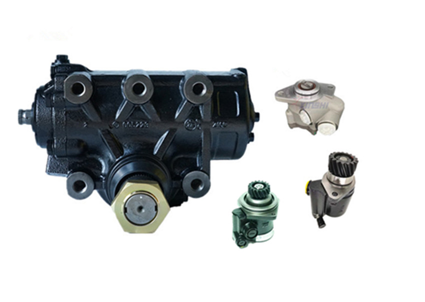 Casting and Forging Power Steering Gear Box Assembly for Howo Trucks Mercedes Model