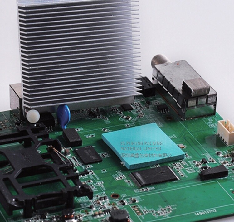 0.2-20mm Soft Heatsink Thermal Pad , 6KV High Voltage Silicone Thermal Pad