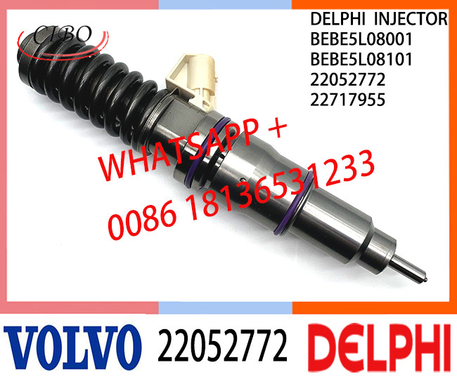 Fuel engine Diesel Injector 22052772 BEBE5L08001 BEBE5L08101 22717955 E3.5 for VOL MD16 EURO 6