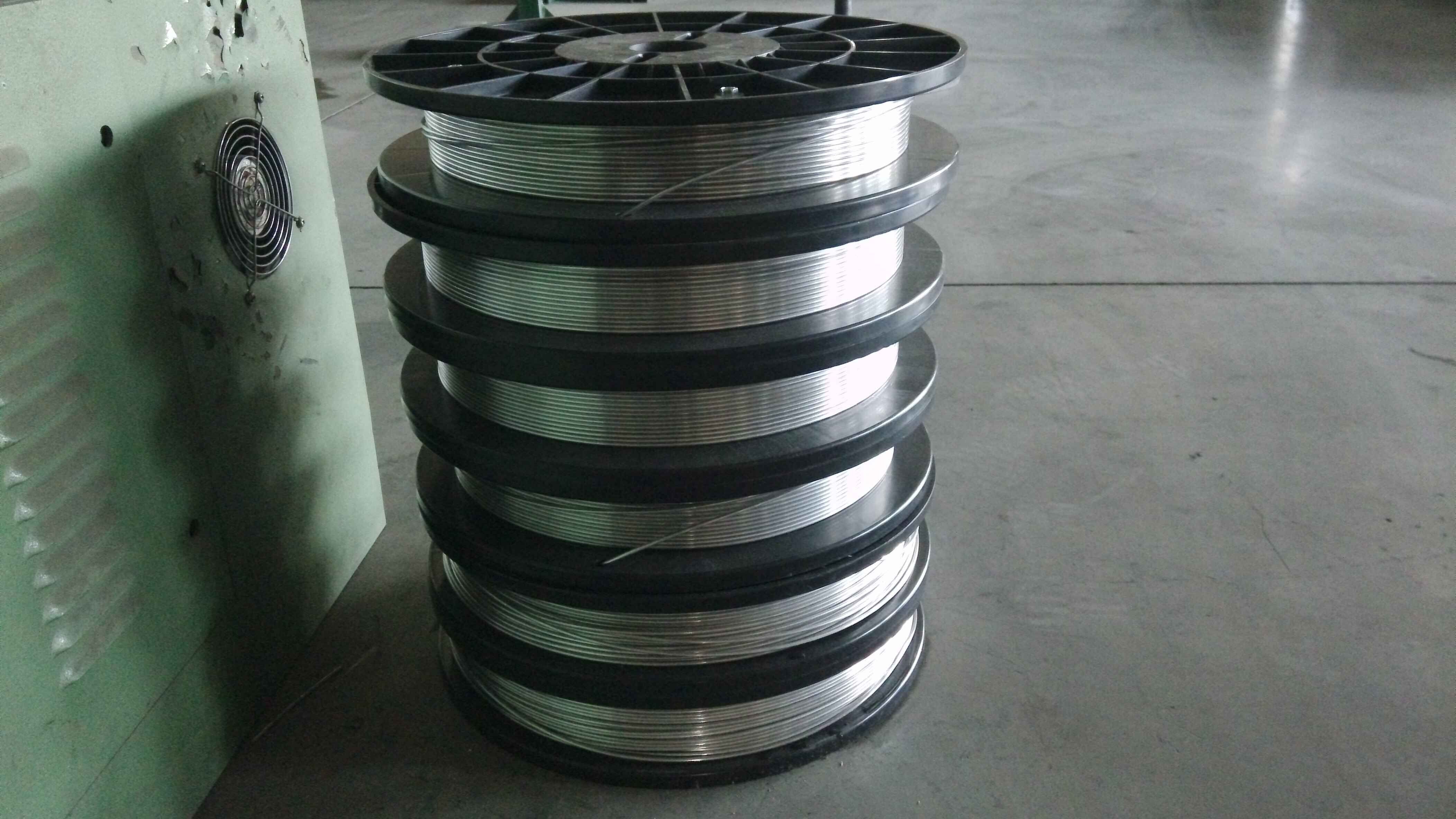 Bright Nickel Aluminium Wire Half Hard 3.17mm Diameter NiAl 80 / 20