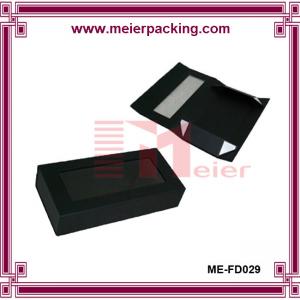 China Custom Design window Box Decorated Paper Candy Gift Box with magnet ME-FD029 wholesale