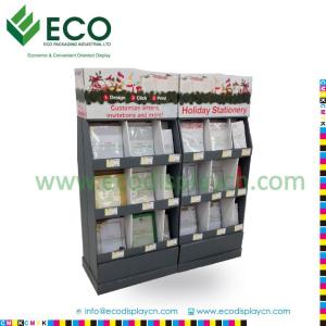 China Thanksgiving Day Cardboard Gift Card Display, Christmas Card Display Stand wholesale