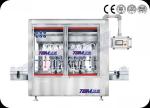 Automatic Shampoo Filling Machine PLC Controlled 12 Nozzle