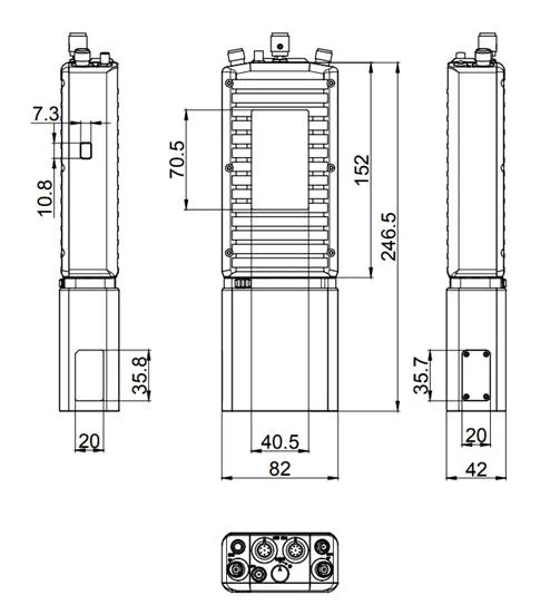 Multiple Usage for Manpack Handheld Tripod-Mounted IP Mesh Radio Transceiver
