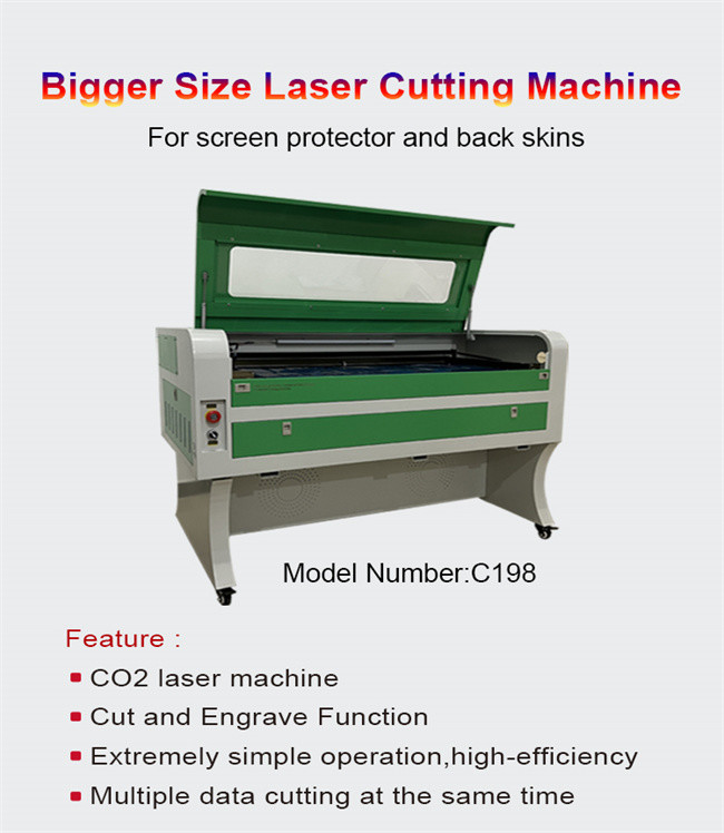 9H Nano Tempered Glass Screen Protector Laser Cutting Machine with CO2 Laser Technology for Precise and Cuts