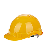 Head Protection Lightweight T107 V Style Personal Protective Helmets with Buckle 435g