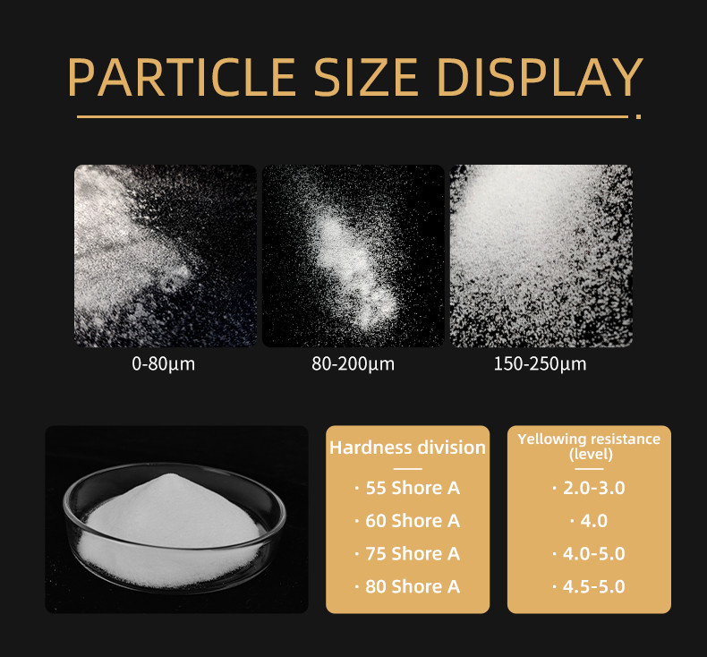 DTF TPU Hot Melt Adhesive Powder Polyurethane For Heat Transfer