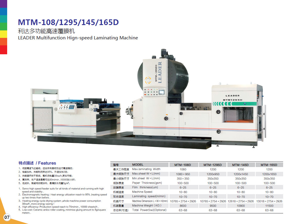 10000 Sheets /H Thermal Film Laminator Machine Hot Knife CE