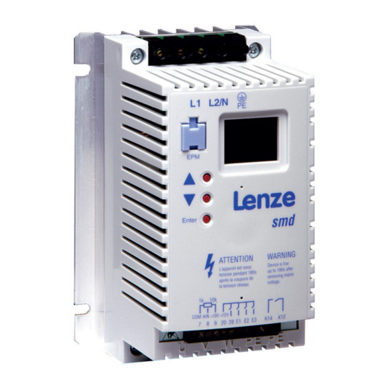 LENZE SMD ESMD152X2SFA 1.5KW AC220V