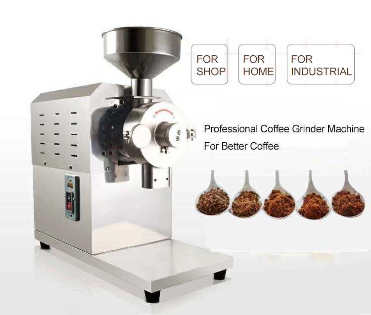 Coffee Bean Grinder Coffee Maker 304 Stainless Steel Electric Coffee Grinder