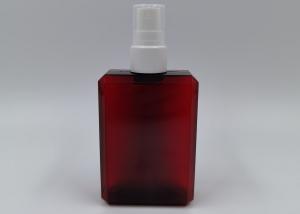 China OEM Red 150ml 200ml PETG Bottle With Sprayer Beauty Packaging wholesale