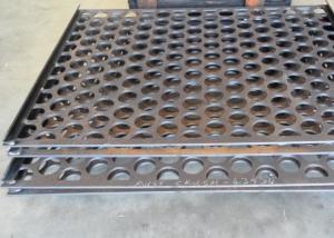 China Hardness NM Steel Metal Punch Plate Screening wholesale