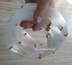 China 10skeins connected nylon Mono transparent fishing line wholesale