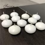 3 Inches Real Wax Water Activated Floating Candle Centerpieces