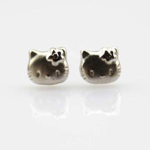 China Sterling Silver Kitte Stud Earrings (KE01) wholesale