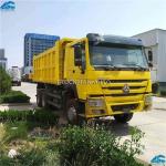 10 Wheelers Heavy Duty Tipper Trucks 336hp18m3 Bucket Volume 12.00r20 Tires