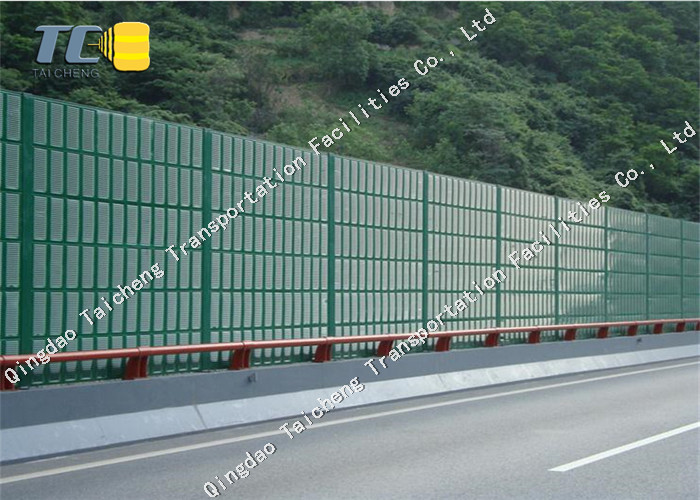 Recyclable Highway Sound Barrier Weather Resistance Long Service Life