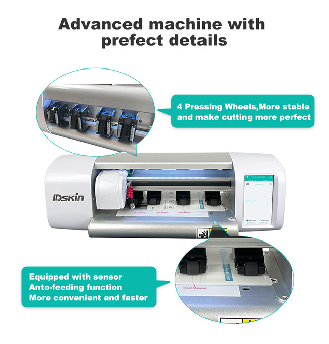 Idskin Film And Skin Design Mobile Screen Cutting Machine For Phone Shop Business