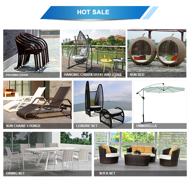 Leisure Wicker Patio Egg Swing Chair with Outdoor Hanging Rattan Dark Brown Furniture