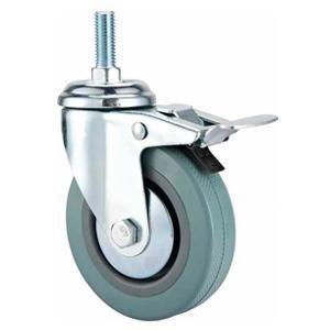 China 02-Grey PVC/Rubber caster wholesale