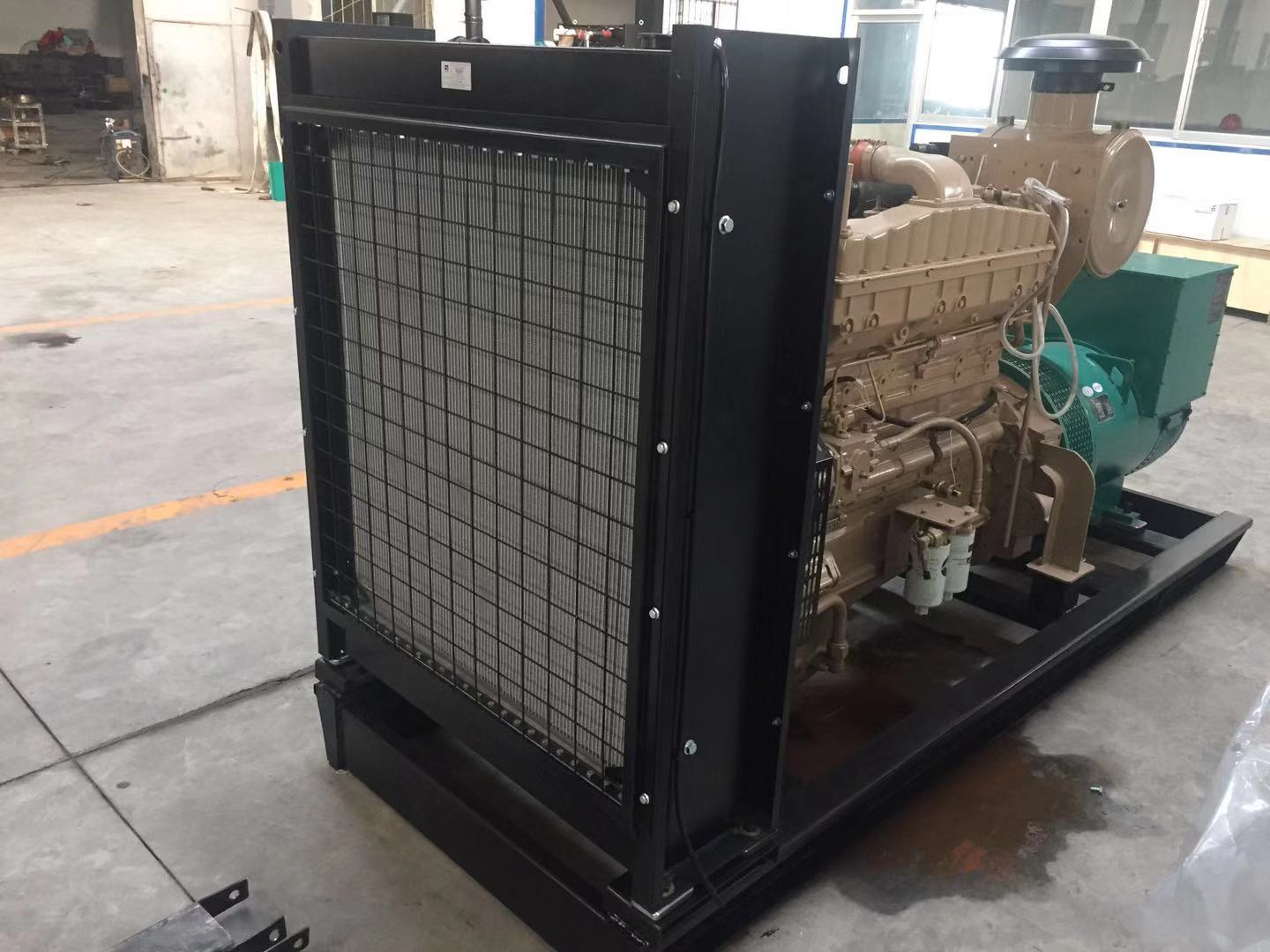 300KW Chongqing Kangmingsi Diesel Generator Set Assembly Backup Power Supply ISO9001 Automatic Start