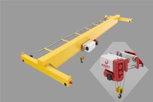 China 10-ton Single girder overhead crane for sale wholesale