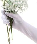 Long Finger Elbow Sun Protection Gloves Fashion White Wedding Prom Use
