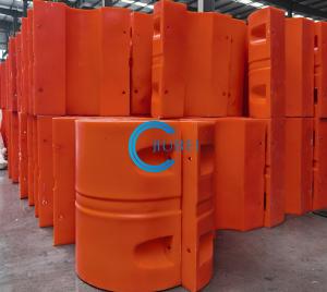 China Marine Dredging HDPE Pipe Floater With Tensile Strength 15MPa wholesale