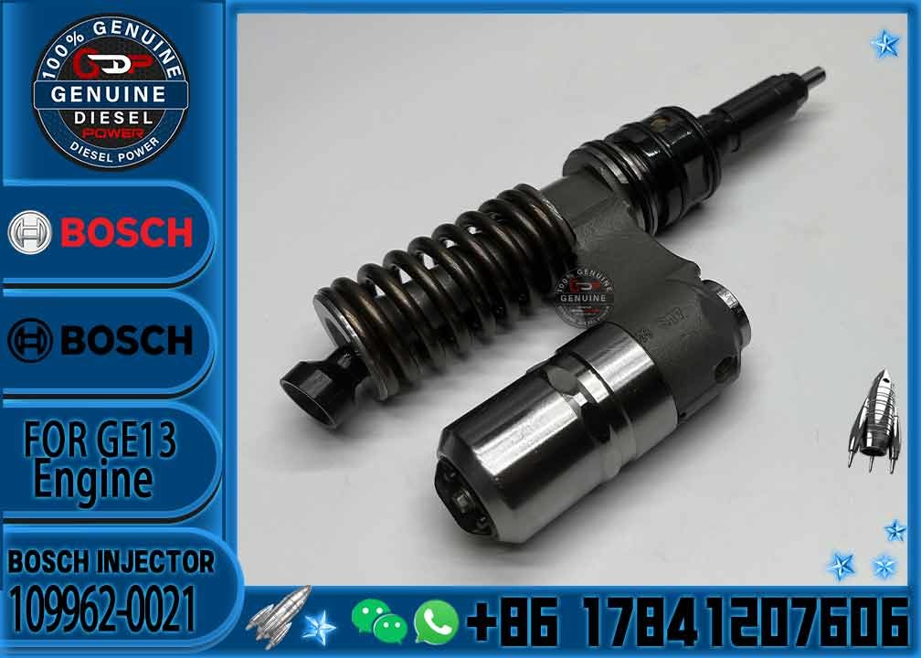 Durable Fuel Injector Assembly 109962-0021 1099620021 For Bosch Engine GE13 Series