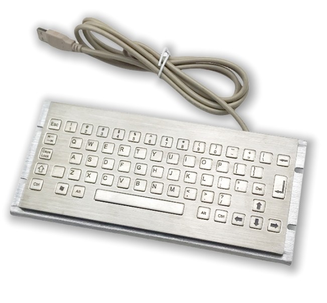 Industrial Panel Mounted Keyboard IP65 Dustproof Explosionproof Keyboard 700g