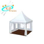 Heat Welding 6061-T6 Aluminum Party Tent White Inflatable