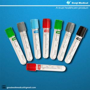 China Transparent Disposable Vacuum Blood Collection Tube ISO13485 CE Approval wholesale