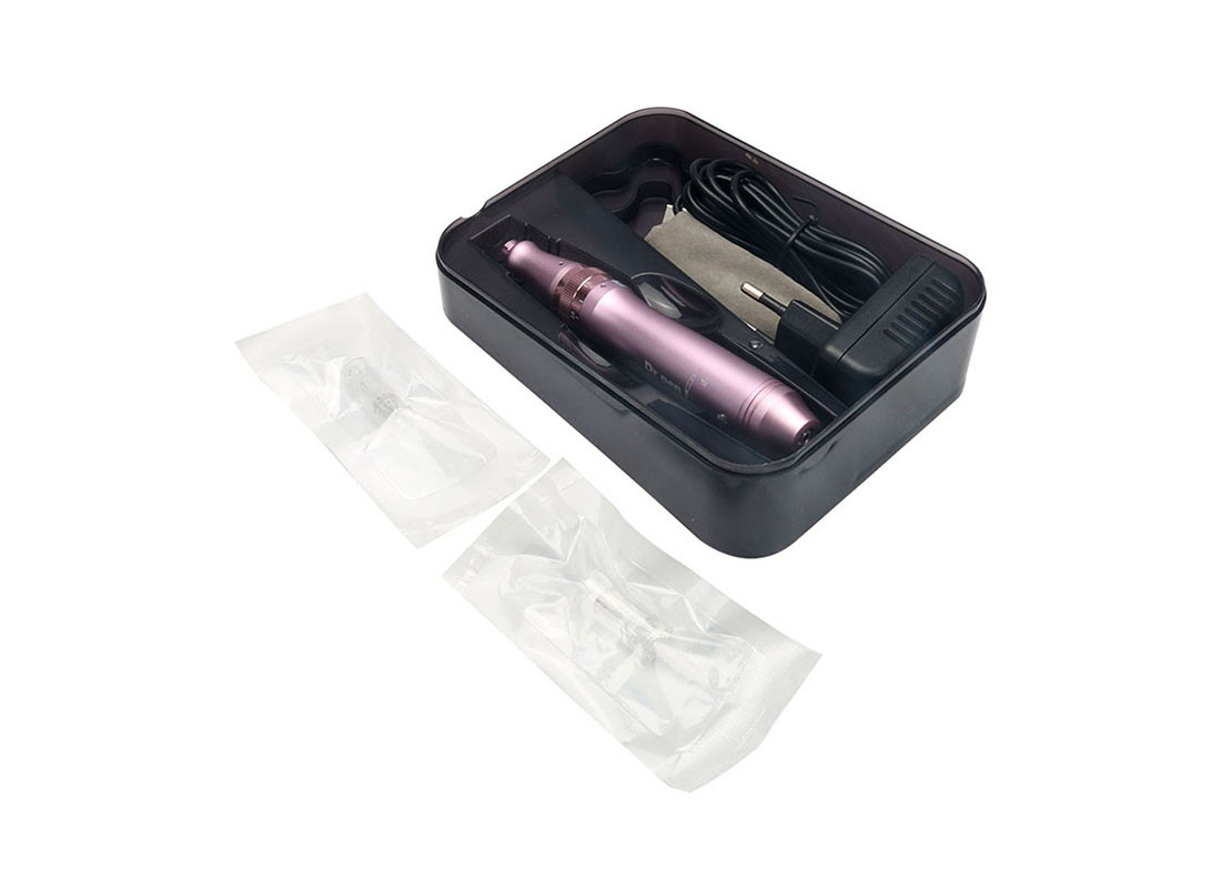 Pink Dr. Pen Electric Auto Derma Pen Micro Needle Stamp Skin Roller Machine
