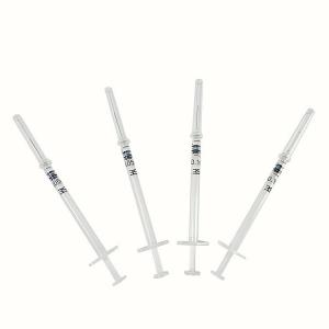 China Plastic Injection Luer Lock 20ml 10ml 5ml 1ml Medical Disposable Syringe With Needle wholesale