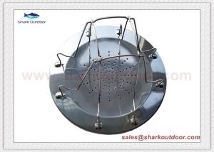 China Stainless steel camping round stove toaster wholesale