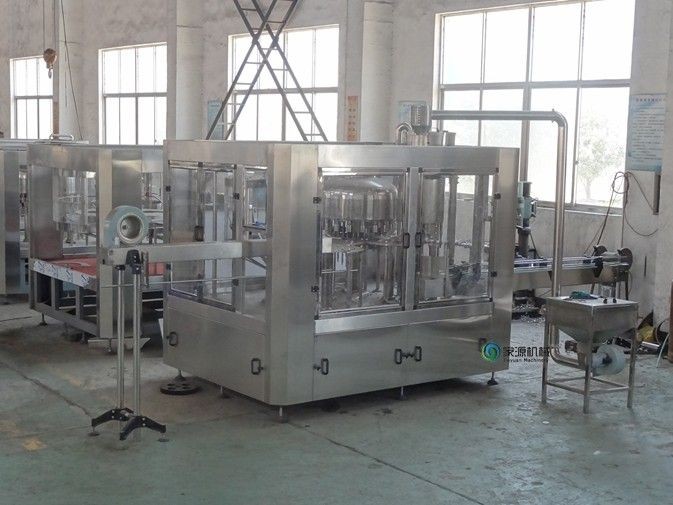 Silvery White Water Bottle Filling Machine Automatic 6.57kw