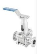China Sanitary Stainless Steel Ball Valve Food Grade Pneumatic Diaphragm CL150 - 1500 Pressure wholesale