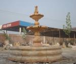 Antique Lion Head Stone Marble Water Wall Fountain Outdoor
