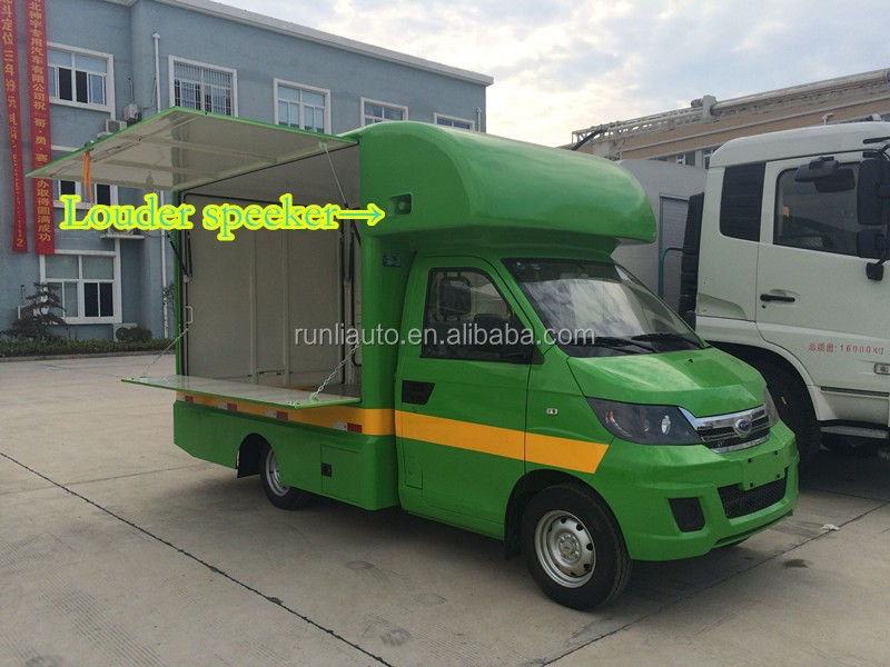 New Designed Manufacture FOTON 4x2 Gasoline Mobile Fast Food Truck