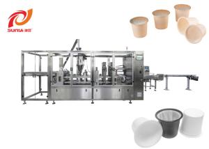 China SUNYI ISO9001 80pcs/Min K Cup Filling And Sealing Machine wholesale