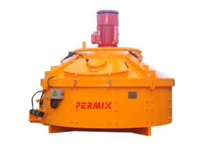 China Orange 110Kw Planetary Concrete Mixer High Discharging Power PMC3000 wholesale