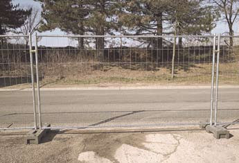 Mobile 400 Heras Temporary Fencing Plus C bracket