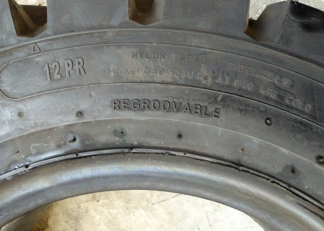 High Reliability Industrial Forklift Tires Wear Resistance Bias Tire Structure