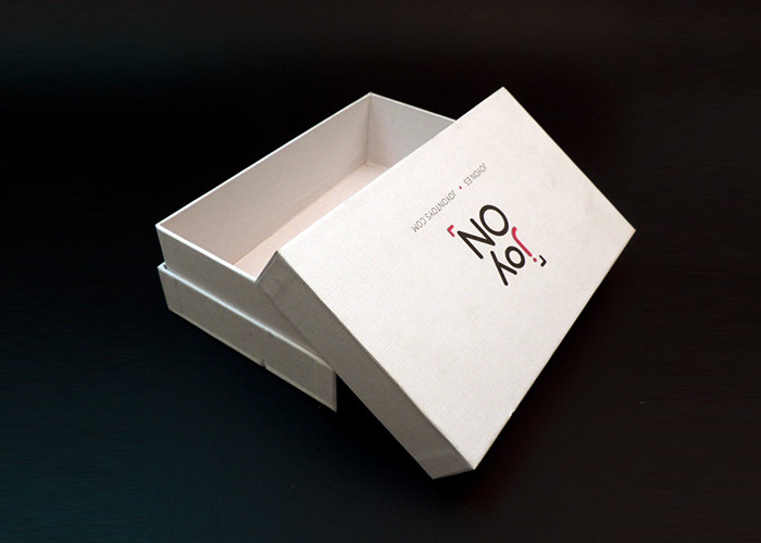 Lid Bottom Headset Cardboard Paper Box Customized Printing With Inner Tray
