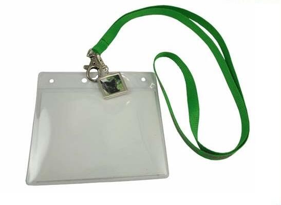 Safety Release Lanyard With Id Holder , Full Color Lanyards For Trade Show