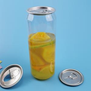 China Food Grade 202# 500ml PET Plastic Smoothie Bottles wholesale